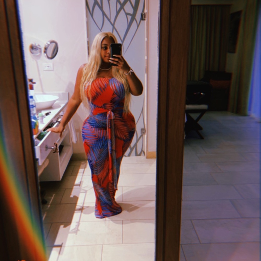 Tube top maxi dress